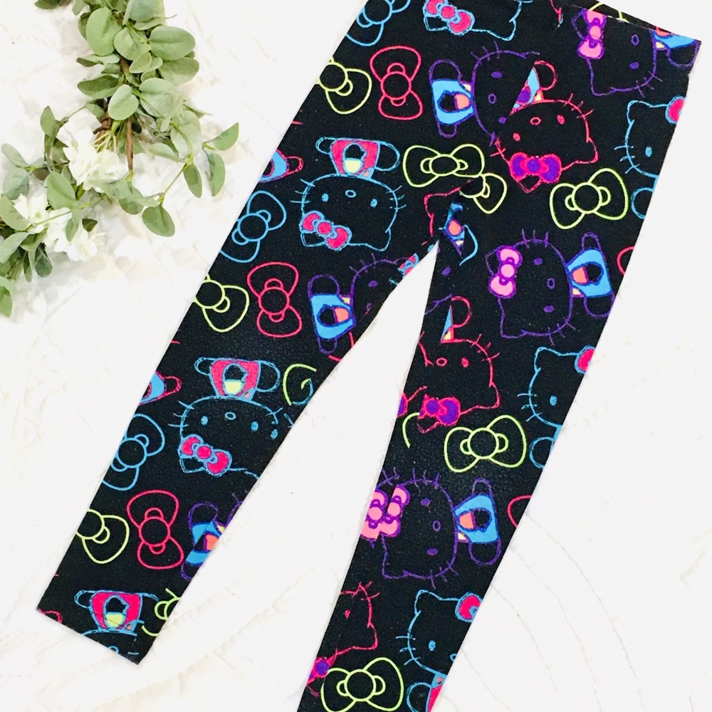 Sanrio Hello Kitty girl leggings pants footless